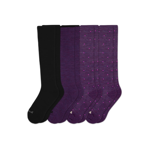 4 Pack - Women's Compression Socks