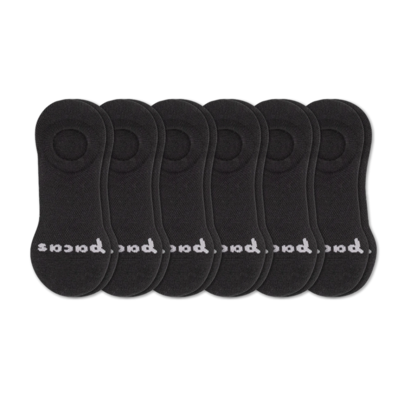 6 Pack - Women's No Show Socks
