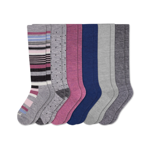 6 Pack - Women's Compression Socks