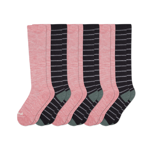 6 Pack - Women's Compression Socks
