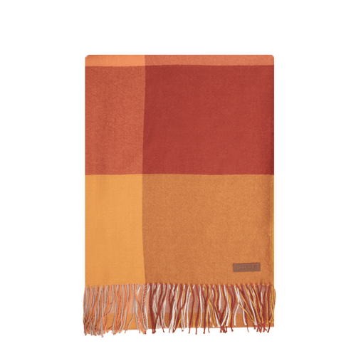 Multi Plaid Throw Blanket