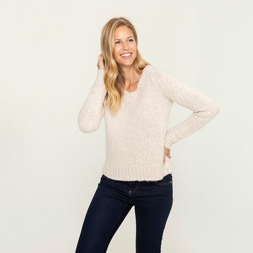 Women's V Neck Sweater
