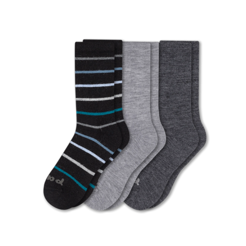 3 Pack - Men's Crew Pacas Socks