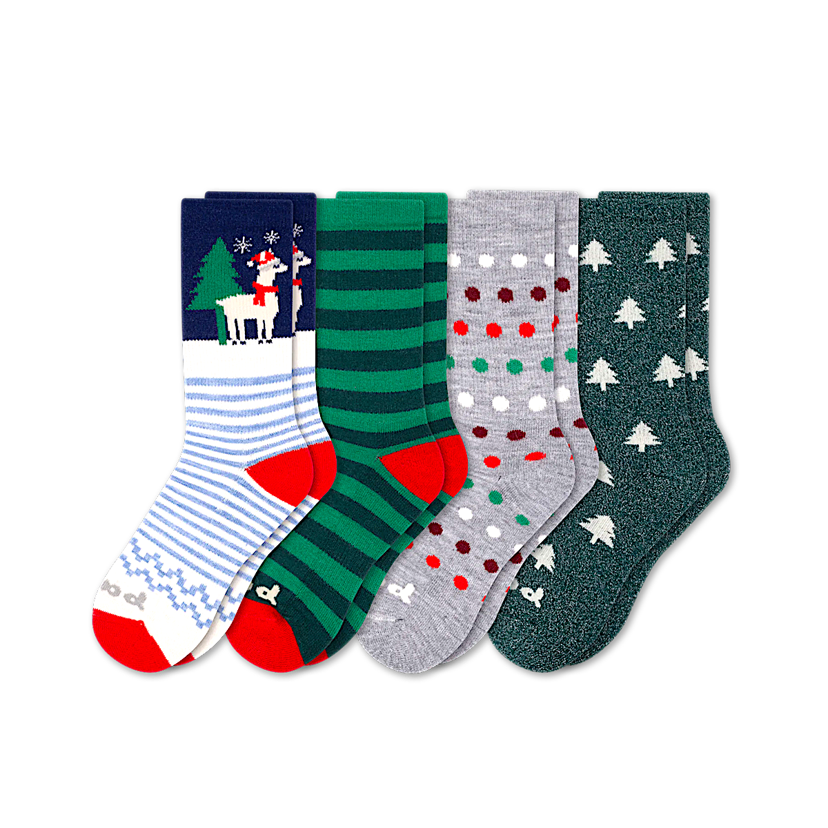 Pacas™ Inc. | Pacas Women’s Crew Socks With Alpaca Wool - 4 Pack