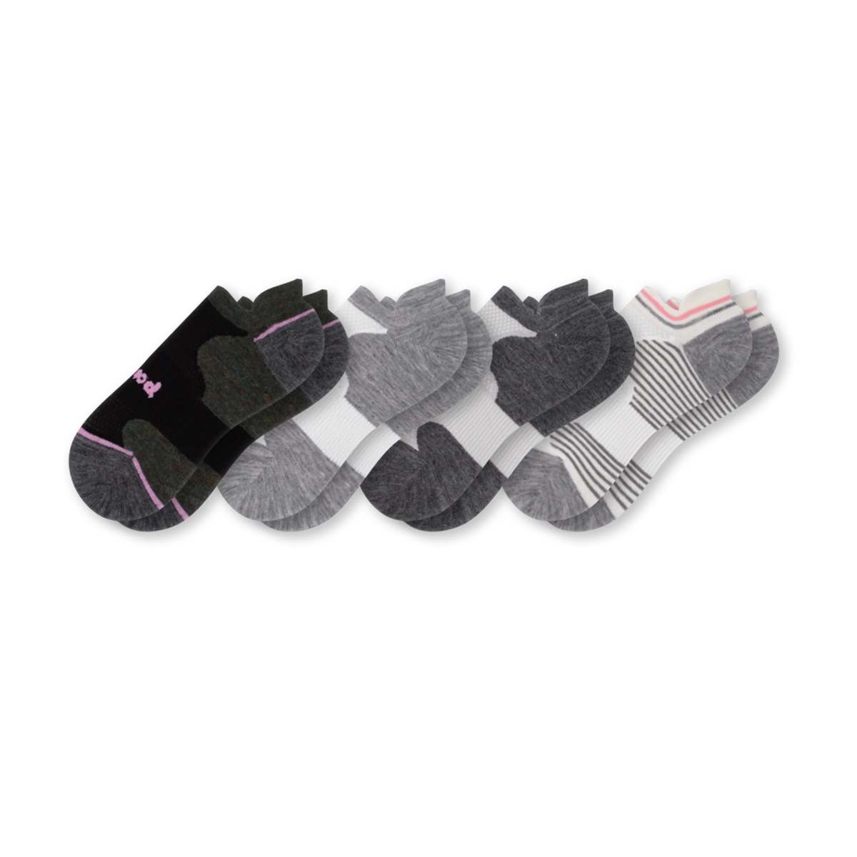 Pacas™ Inc. Pacas Women’s Athletic Performance Socks 4 Pack