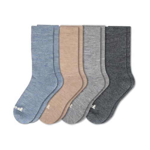 4 Pack - Women's Crew Pacas Socks
