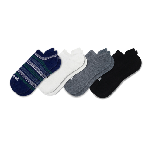 4 Pack - Men's Low Cut Pacas Socks