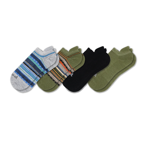 4 Pack - Men's Low Cut Pacas Socks
