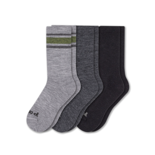 3 Pack - Men's Crew Pacas Socks