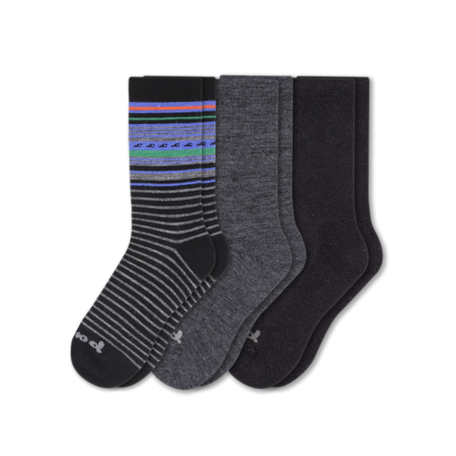 3 Pack - Men's Crew Pacas Socks