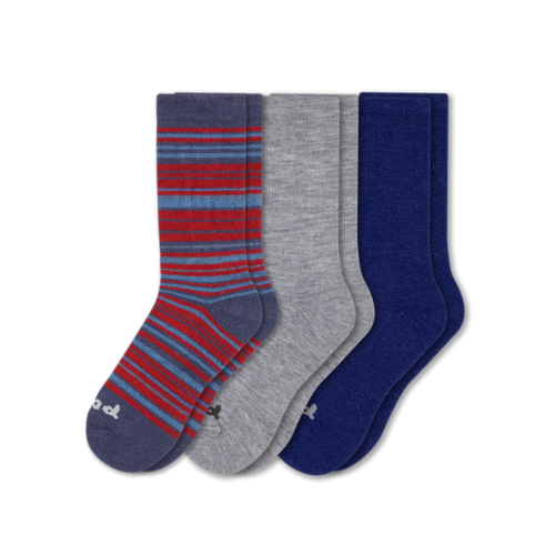3 Pack - Men's Crew Pacas Socks