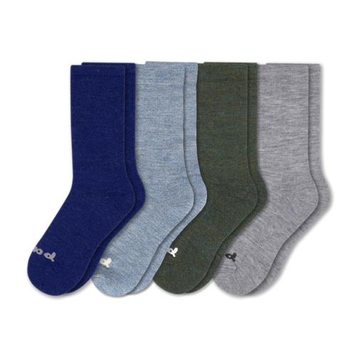 4 Pack - Men's Crew Pacas Socks