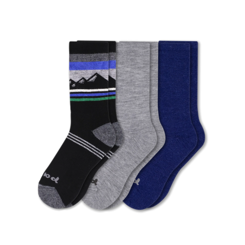 3 Pack - Men's Crew Pacas Socks