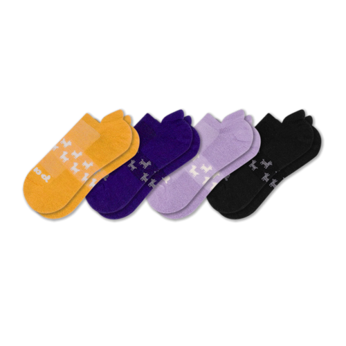 4 Pack - Women's Low Cut Pacas Socks
