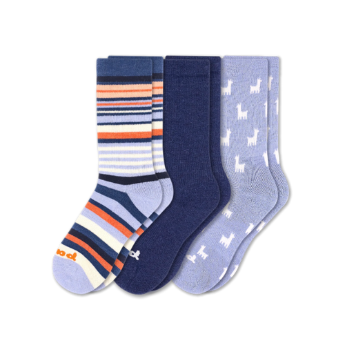 3 Pack - Women's Crew Pacas Socks