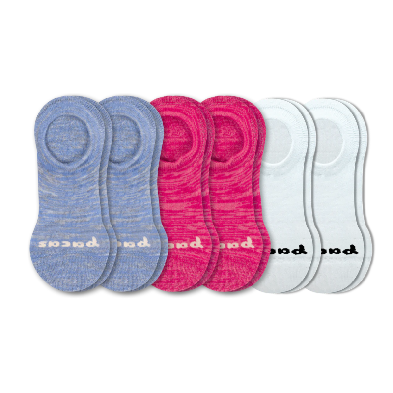 6 Pack - Women's No Show Socks