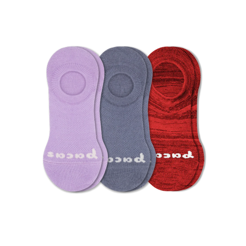 3 Pack - Women's No Show Socks