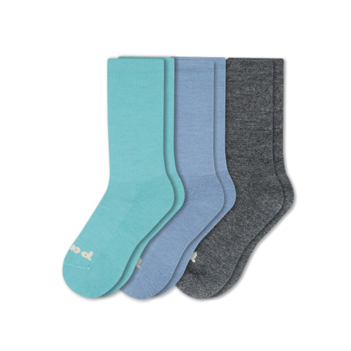 3 Pack - Women's Crew Pacas Socks