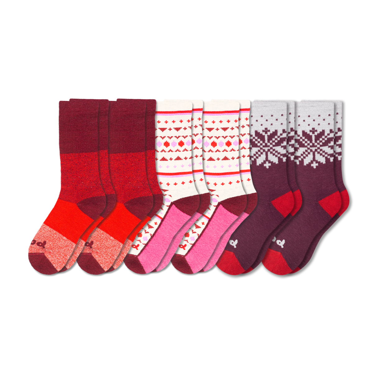 Pacas™ Inc. Pacas Women's Crew Socks With Alpaca Wool 6 Pack