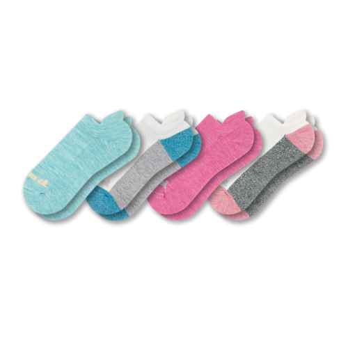 4 Pack - Women's Low Cut Pacas Socks