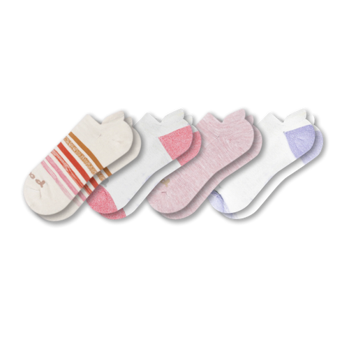 4 Pack - Women's Low Cut Pacas Socks