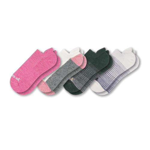 4 Pack - Women's Low Cut Pacas Socks