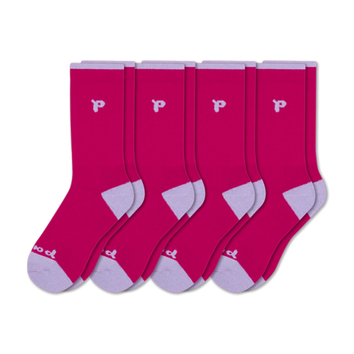 4 Pack - Women's Crew Pacas Socks