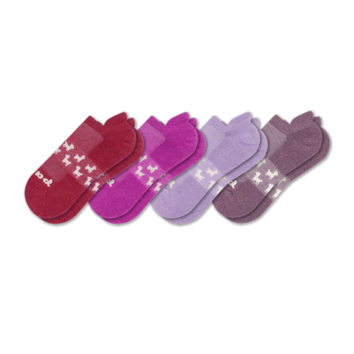 4 Pack - Women's Low Cut Pacas Socks