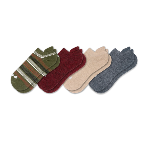 4 Pack - Men's Low Cut Pacas Socks