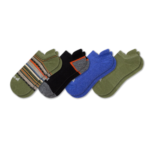 4 Pack - Men's Low Cut Pacas Socks