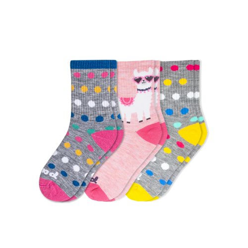3 Pack - Kids' Crew Pacas Socks