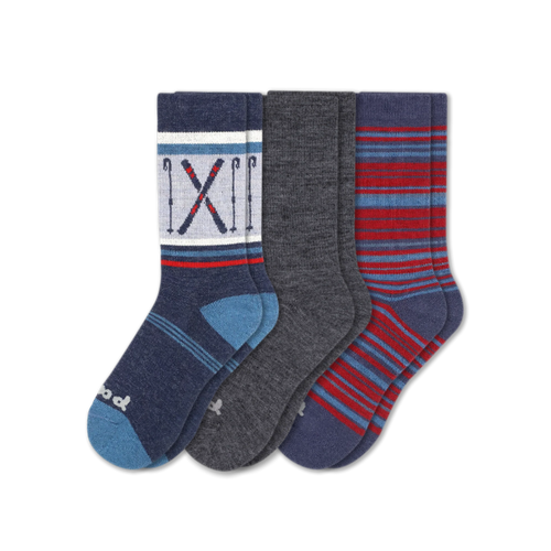3 Pack - Men's Crew Pacas Socks