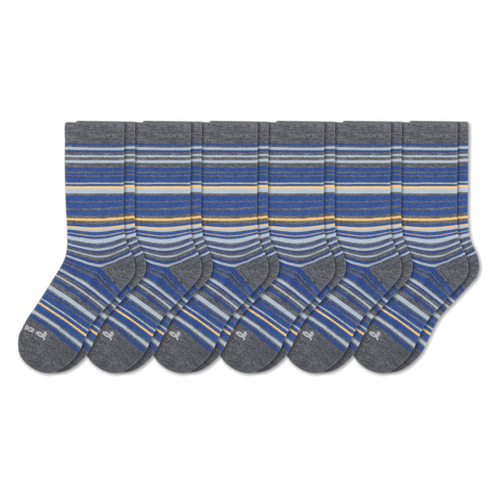 6 Pack - Men's Crew Pacas Socks