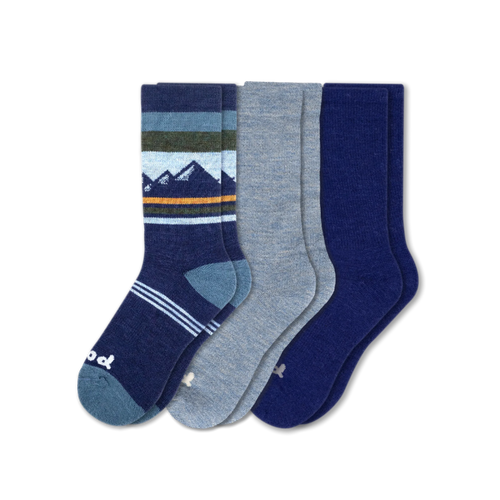 3 Pack - Men's Crew Pacas Socks