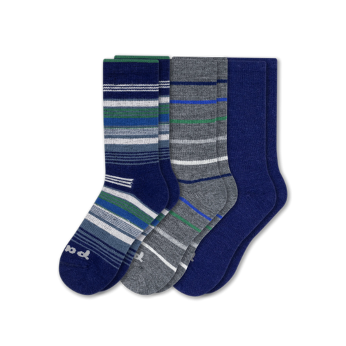 3 Pack - Men's Crew Pacas Socks