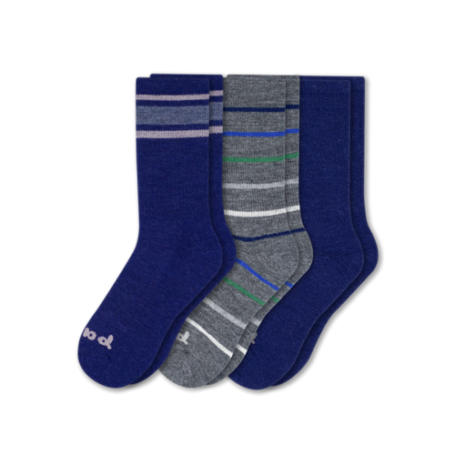 3 Pack - Men's Crew Pacas Socks