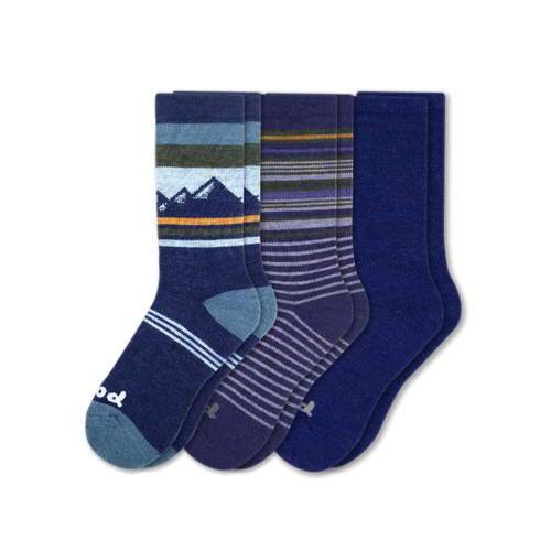 3 Pack - Men's Crew Pacas Socks