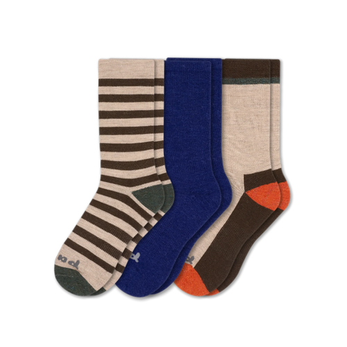 3 Pack - Men's Crew Pacas Socks