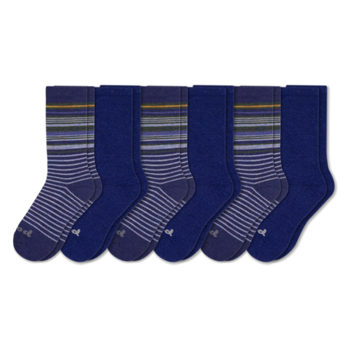 6 Pack - Men's Crew Pacas Socks