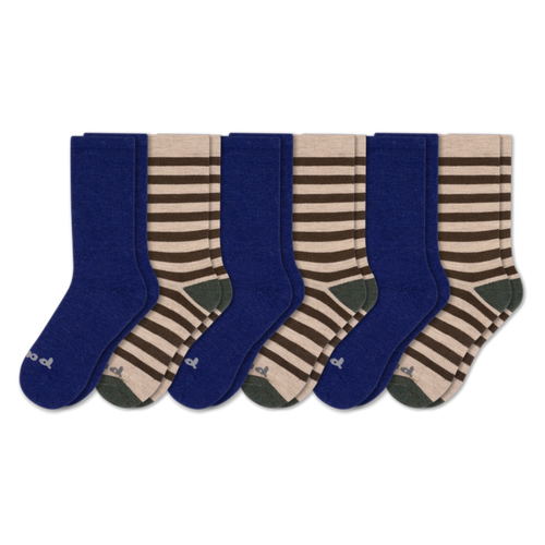 6 Pack - Men's Crew Pacas Socks