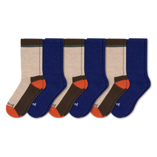 6 Pack - Men's Crew Pacas Socks