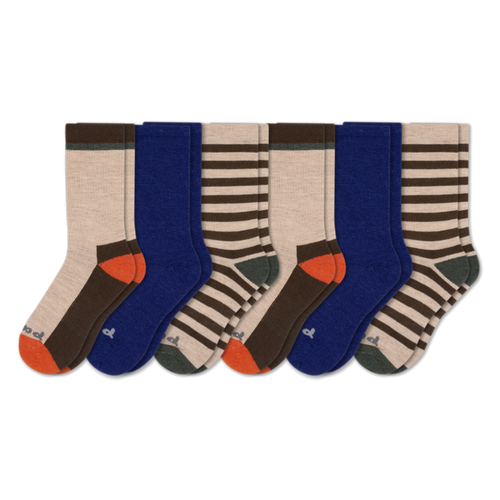 6 Pack - Men's Crew Pacas Socks