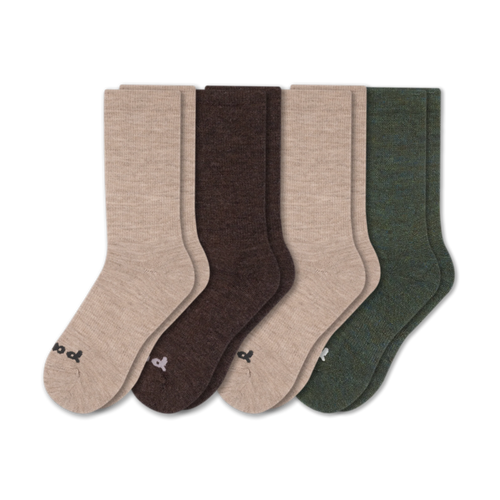 4 Pack - Men's Crew Pacas Socks