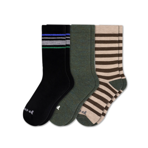 3 Pack - Men's Crew Pacas Socks