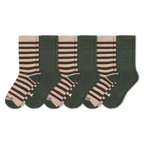 6 Pack - Men's Crew Pacas Socks