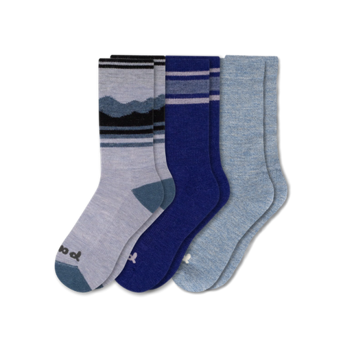 3 Pack - Men's Crew Pacas Socks