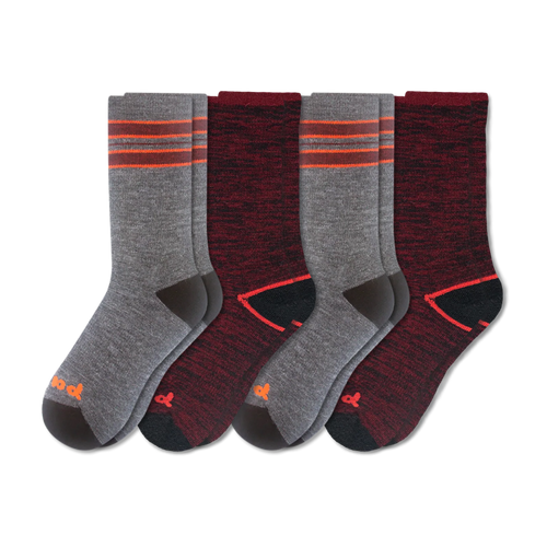 4 Pack - Men's Crew Pacas Socks