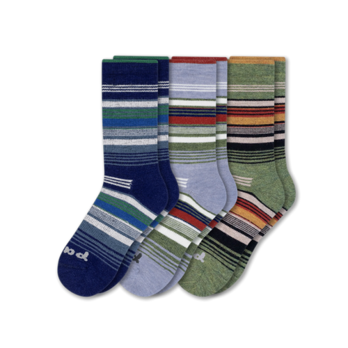 3 Pack - Men's Crew Pacas Socks