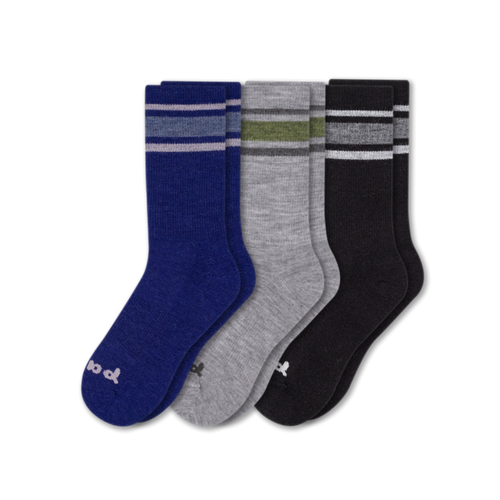3 Pack - Men's Crew Pacas Socks