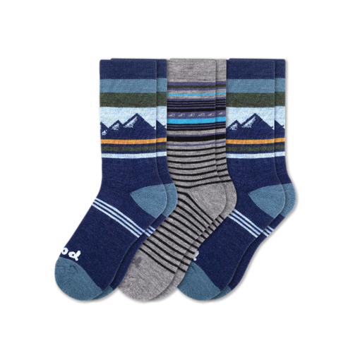 3 Pack - Men's Crew Pacas Socks